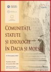 Afis conferinta Comunitati, statute si ideologie