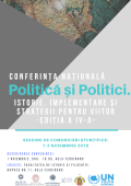 Afis conferinta Politica si politici