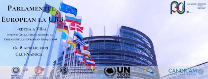 afis Parlamentul European la UBB