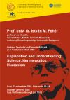 Afis conferinta Istvan Feher