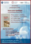 Lansare carte Sanfilippo