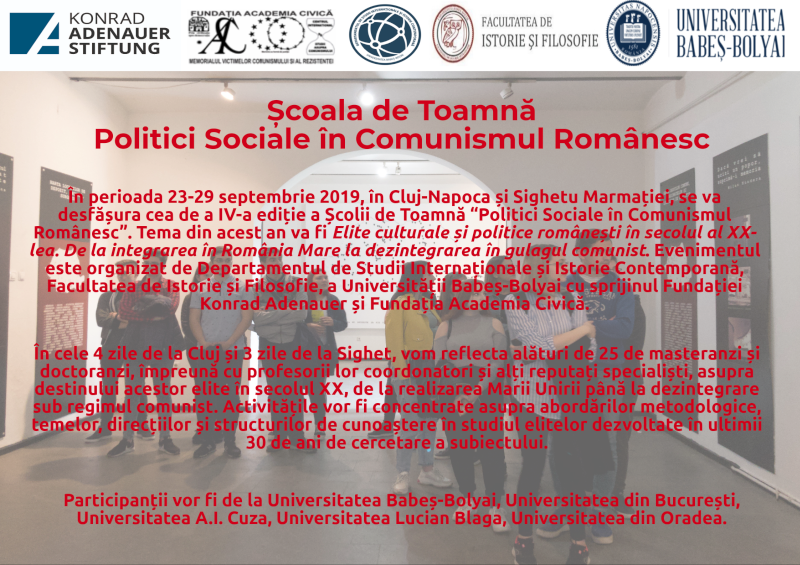 Afis Scoala de toamna